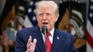 Trump says he won’t use nuclear weapons or send ground troops to Iran