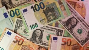 Euro hits 17-month low, dollar near pre-Liberation Day highs