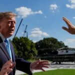 Trump says US moved bombers from UK base after ‘threats’
