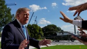 Trump says US moved bombers from UK base after ‘threats’