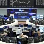 US stocks hit fresh records as oil stabilises on rising supplies