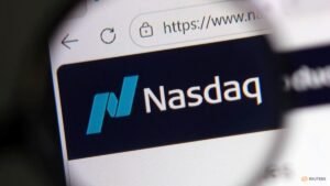 European stocks fall on unrest in France as Nasdaq bounces