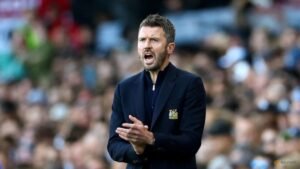 Man United boss Carrick urges quick resolution to Man City charges case