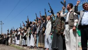 Saudi Arabia says three killed at airport as Yemen war expands