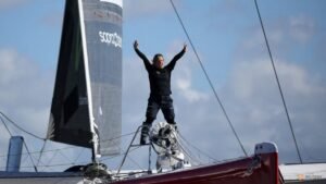 Sailing-Barrier ready to make history in Route du Rhum on ocean-racing giant