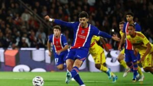 PSG beat Le Mans 3-1 as Monaco stay top despite draw