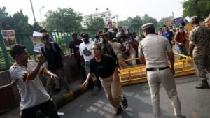 Delhi shuts metro stations, restricts traffic ahead of new protest against election chief