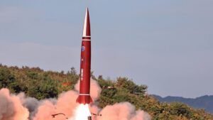 North Korea’s Kim showcases missile capable of reaching US as Trump signals possible meeting
