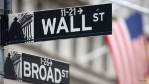Wall Street gains as healthcare stocks rally, oil prices fall