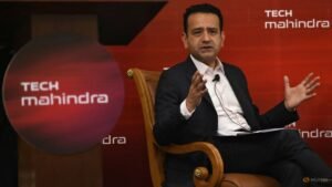 India’s Tech Mahindra maintains fiscal 2027 margin target after large deals drive revenue beat