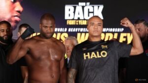 Wardley out for revenge in WBO heavyweight title rematch with Dubois