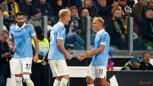 Danish duo fire high-flying Lazio to 3-0 win over Juventus