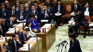 Japan PM says won’t rule out debt issuance to fund tax cut