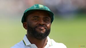 South Africa seize control as captain Bavuma provides the heroics