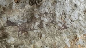 The world’s oldest cave paintings in Indonesia under threat of wildfires