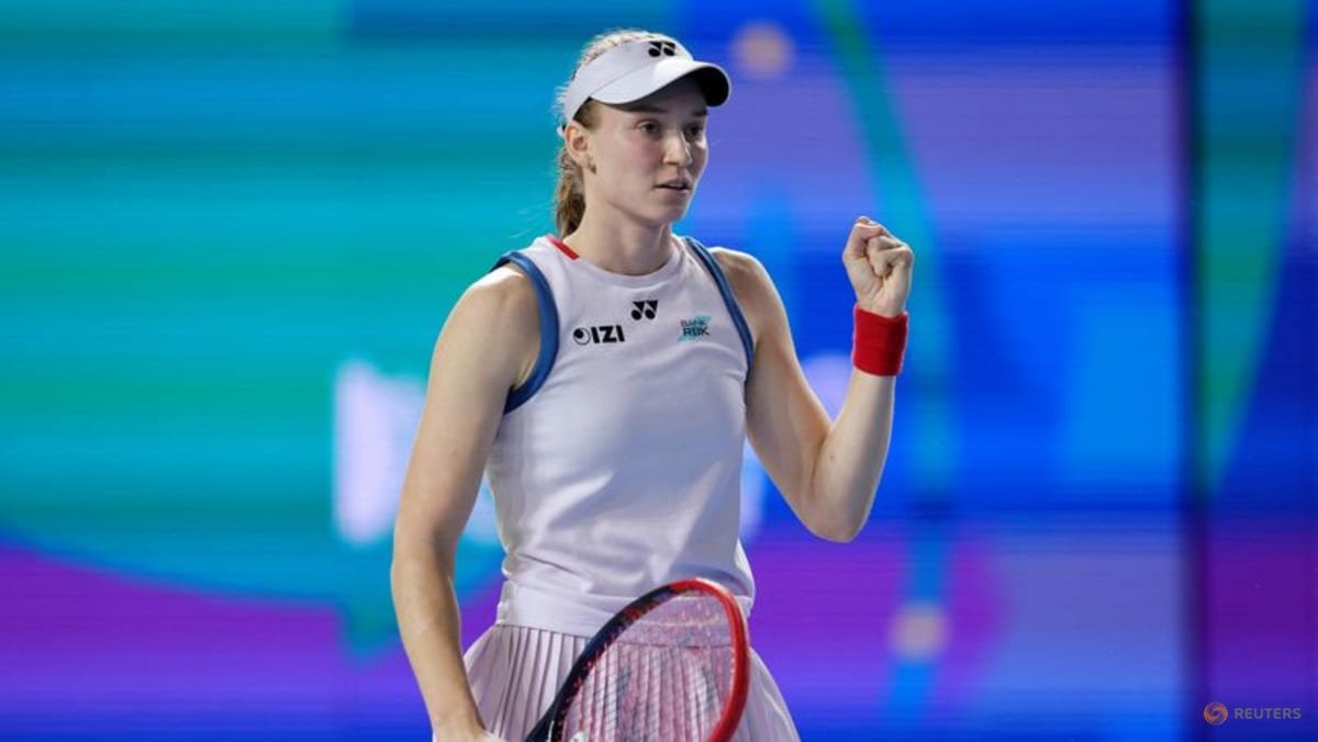 Holder Rybakina sets up Fernandez clash in Ningbo final