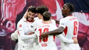 RB Leipzig thump Elversberg in Bundesliga as Philippe sinks Hamburg