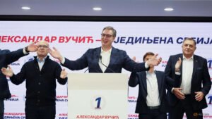 Serbia’s Vucic concedes defeat in historic election win for student protest movement