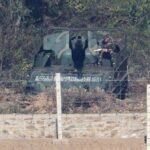 North Korean artillery pointed south stirs concern at border observatory