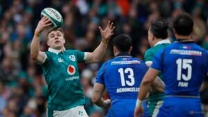Ireland’s Ringrose doubtful for Nations Championship