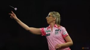 Darts-Sherrock stuns Littler to win Netflix darts jackpot
