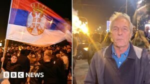 Joy and disbelief on Serbian streets as Vučić concedes election defeat