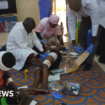 Sudan army drones hit mourners and fuel market killing more than 200 people, sources say