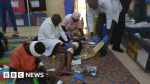 Sudan army drones hit mourners and fuel market killing more than 200 people, sources say