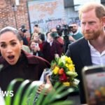 Watch: Harry and Meghan at first joint engagement since UK return