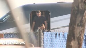 Watch: Moment Flávio Bolsonaro arrives in Florida