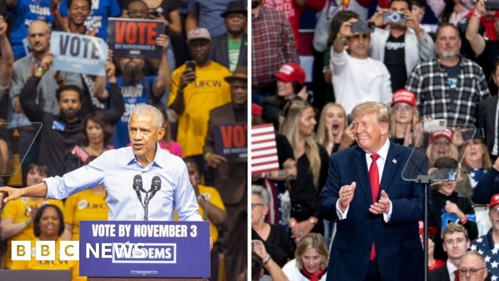 Trump vs Obama – which president has the star power to get out the vote?