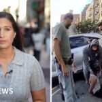 BBC breaks down video of the aftermath of New York City ICE shooting