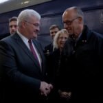 Germany’s chancellor arrives in Kyiv on unannounced visit to pledge more military support to Ukraine