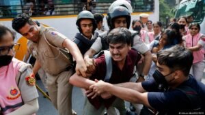 Indian authorities crack down on ‘Cockroach’ protest