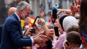 Spain’s King Felipe and Queen Letizia visit Ceuta