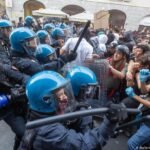 Meloni backs police after cost-of-living protests turn violent in Italian cities