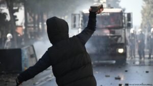 As Albania’s anti-corruption protests grow, the prime minister blames ‘antifa’ for dissent