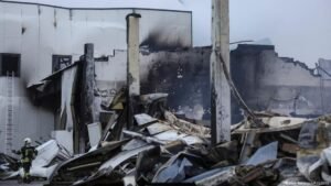 Russia strikes Ukraine with massive aerial attack