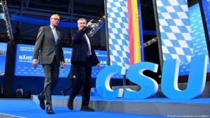 Germany news: Merz calls for unity at CSU party conference