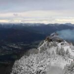 A fire has flared up again at Adolf Hitler’s Eagle’s Nest retreat in southern Germany