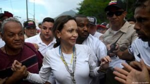 Venezuela: Opposition leader Maria Corina Machado says US backs 2027 election