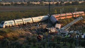 Spain train crash: PM Sanchez calls for investigation as 3 days of mourning begins