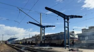 Russia hits Dnipro station as Ukraine warns of new strikes