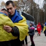 Ukraine news: Evacuees from Russian-occupied Oleshky reach Kyiv-controlled territory