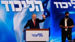 Netanyahu bloc leads after half of Israeli votes counted but no majority