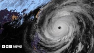 Typhoon Champi roars towards Taiwan, Japan and China bringing heavy rain and wind