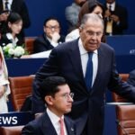 G20 ‘family photo’ cancelled after protests over presence of Russian minister