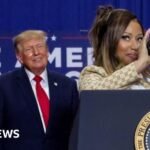 Nikki Minaj joins Trump onstage at Michigan rally