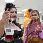 Bangkok blood donors get a Halloween fright