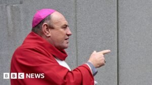 Christopher Saunders: Former Australian bishop jailed for sexually abusing young men